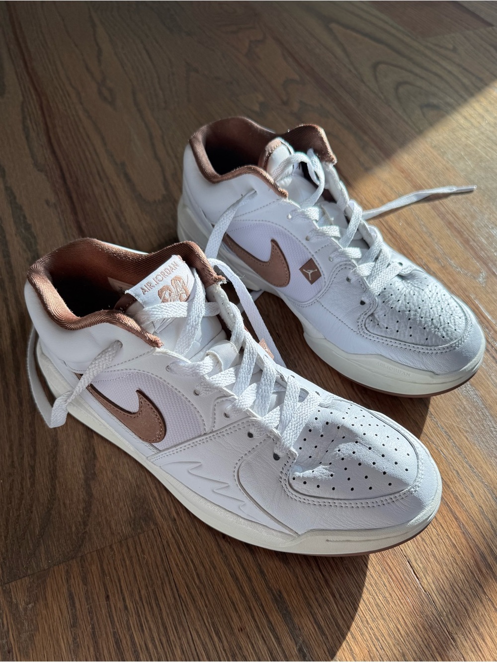 Jordan Women's Stadium 90 - White / Light Brown - Picture 2 of 7